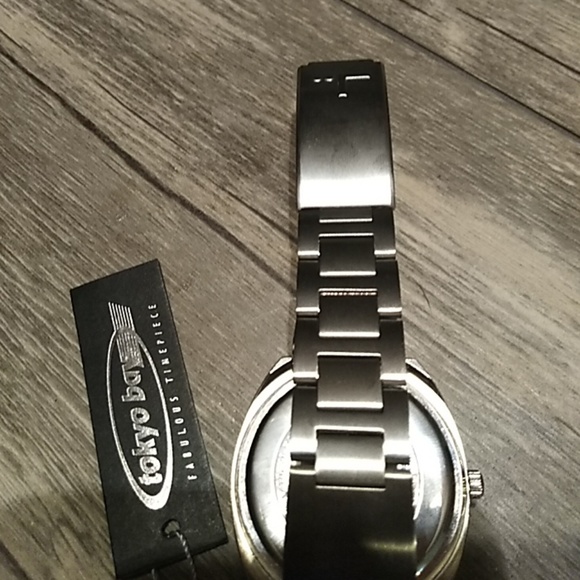 Vintage Lime Green Retro Tokyo Bay Mens watch - Picture 4 of 5